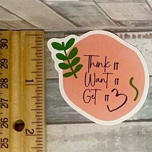 🌀10/$10🌀 Inspirational Reusable Waterproof Vinyl Sticker Decal